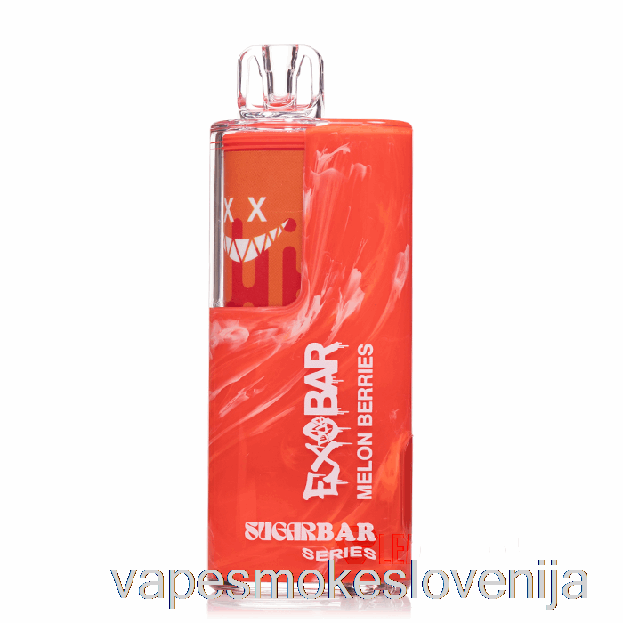 Vape Petrol Exobar X Sladkorna Ploščica Sb8000 Jagode Melone Za Enkratno Uporabo